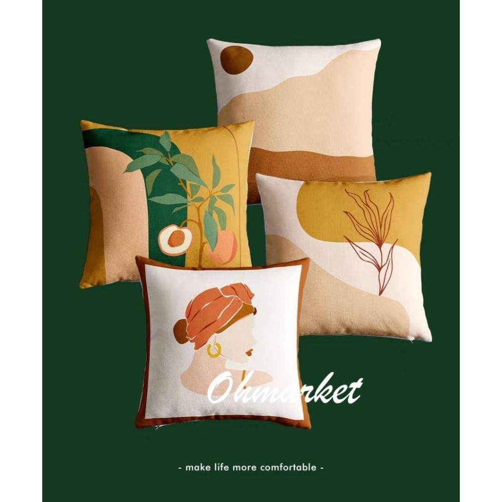 【生活市集】 莫蘭迪系列抱枕 可拆洗抱枕 抱枕套 抱枕 坐墊沙發抱枕造型抱枕北歐抱枕兩用沙發靠墊枕頭套-細節圖4