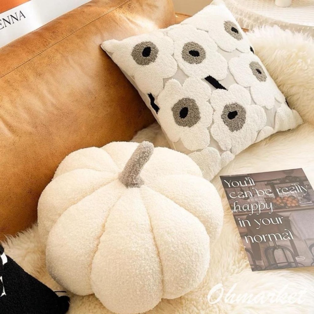 【生活市集】 韓系小花抱枕 可拆洗抱枕 抱枕套 坐墊沙發抱枕造型抱枕北歐抱枕兩用沙發靠墊枕頭套-細節圖5