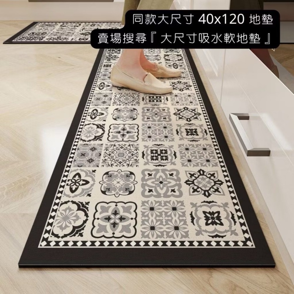 【生活市集】硅藻風吸水軟地墊 浴室吸水地墊 防滑吸水地墊防滑地墊浴室地墊腳踏墊吸水地墊珪藻土矽藻土硅藻-規格圖9