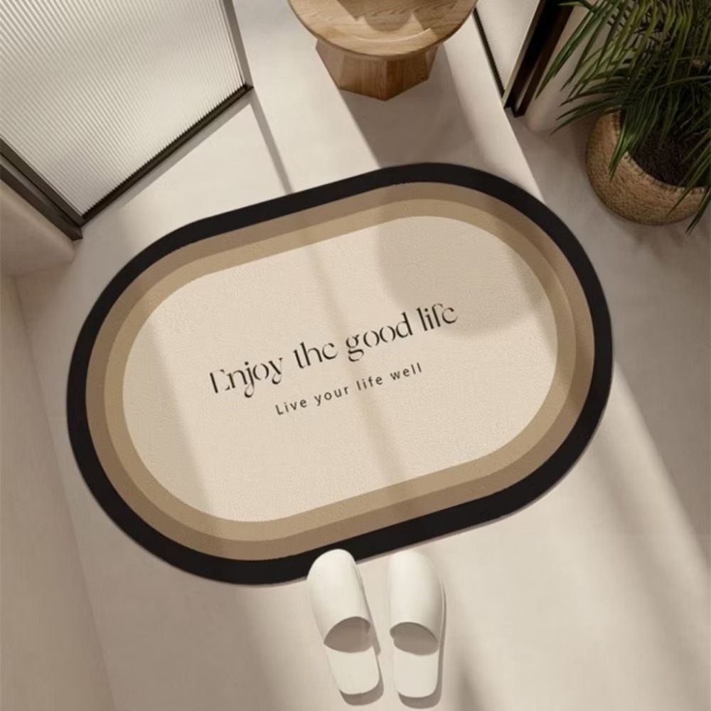 奶棕可可橢圓｜60x40