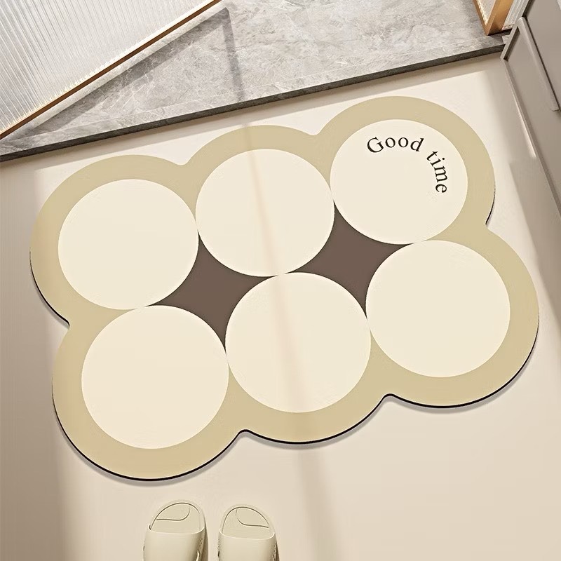 淺咖雲朵字母｜60x40