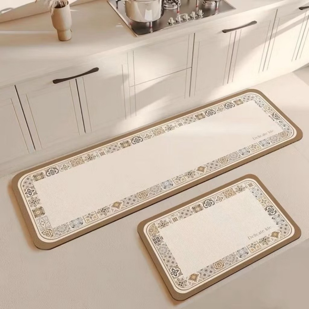 【生活市集】硅藻風吸水軟地墊 浴室吸水地墊 防滑吸水地墊防滑地墊浴室地墊腳踏墊吸水地墊珪藻土矽藻土硅藻-規格圖9