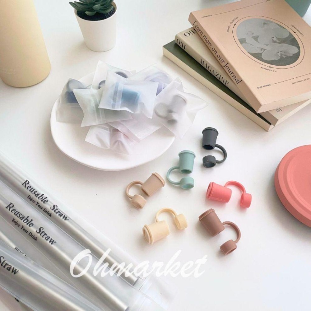 【生活市集】✨保溫杯配件專區✨ 雙飲手提杯蓋 吸管防塵塞 陶瓷內膽保溫杯 吸管 珍珠奶茶吸管 粗吸管 雙飲杯蓋-細節圖3