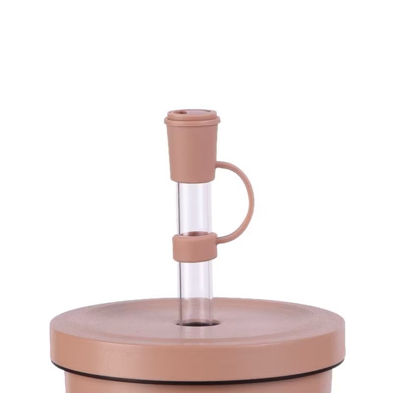 卡其色【1.2cm吸管防塵塞】