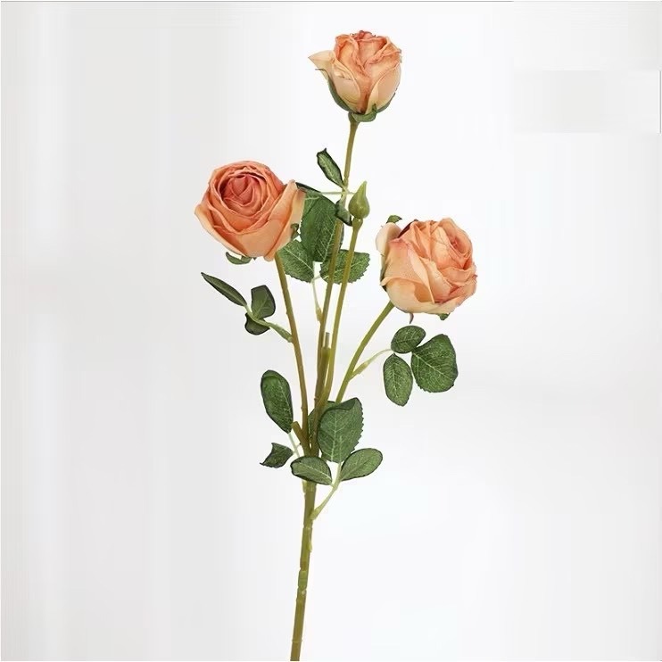 【生活市集】 韓系高質感仿真花 鬱金香假花 拍照道具 佈置 居家擺設 仿真花禮物情人節花束拍照佈置假花花瓶-規格圖11