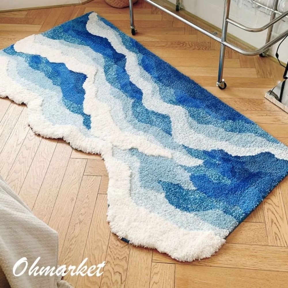 【踏浪植絨地毯】60 x 120