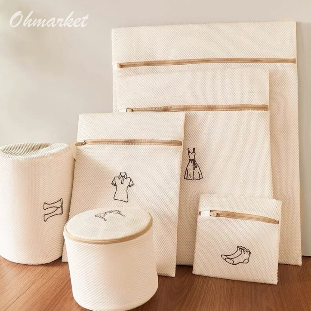 （3組入共18件）三層加厚洗衣袋 洗衣網 內衣袋 過濾網袋 細網加厚洗衣袋-規格圖9