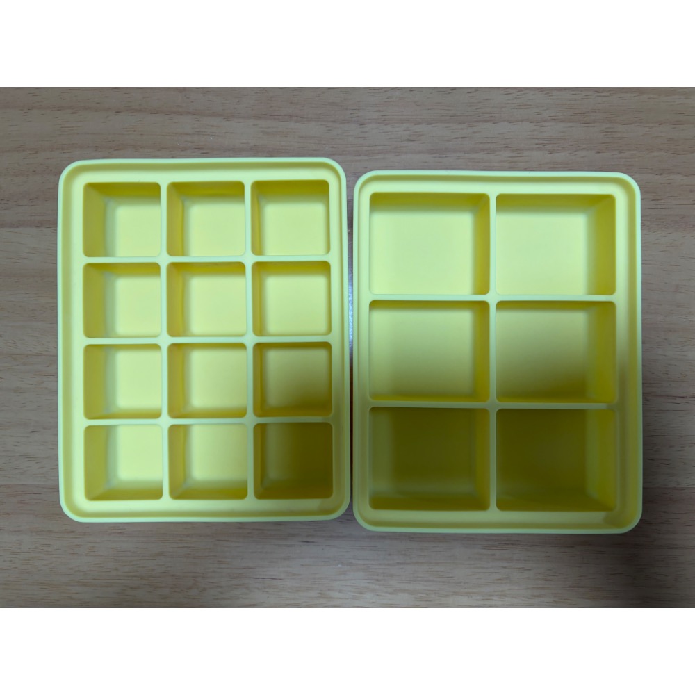 二手韓國製矽膠副食品分裝盒-細節圖2