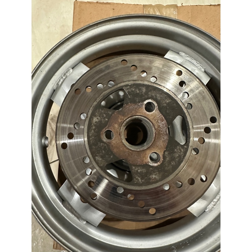 鈴木 ag50/100贏家 金贏家前碟副廠輪框-細節圖3