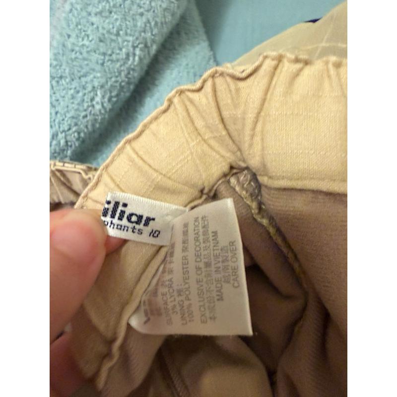 二手九成新 麗嬰房素色寬鬆長褲 10號 腰圍可調-細節圖4