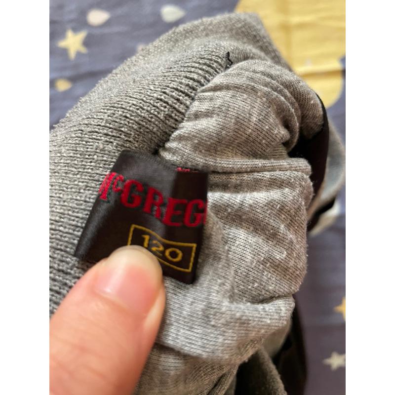 二手 mcgregor 黑色 深色鬆緊帶長褲 童裝-細節圖3