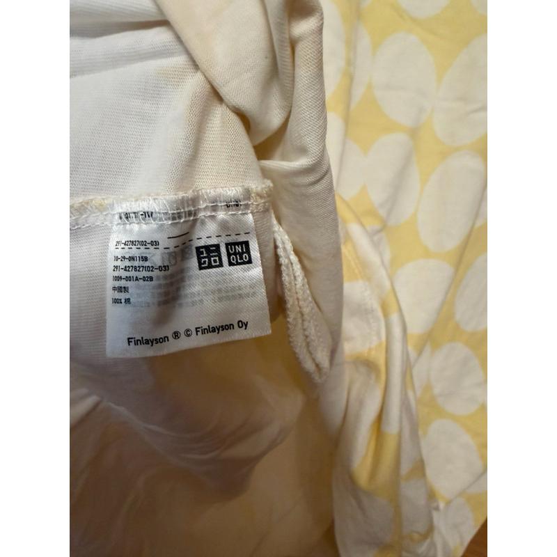 二手 Uniqlo 原點長版圓領上衣-細節圖5