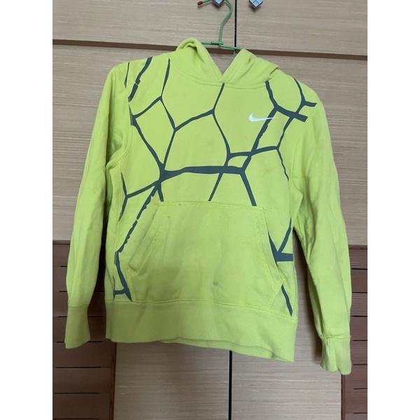 二手男童裝 正版NIKE 男童長袖連帽上衣 適合140公分-細節圖2