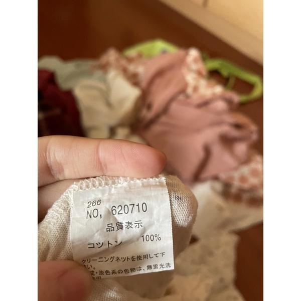 二手童裝純棉 春夏復古 大地風格 氣質 大地色系 簡約碎花女童短袖帽T-細節圖2