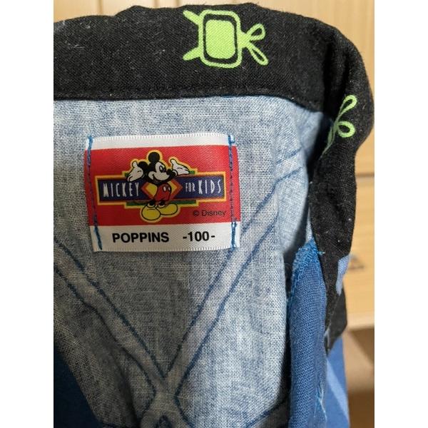 二手近全新 米奇男童裝 長袖秋冬領子襯衫 適100公分-細節圖3