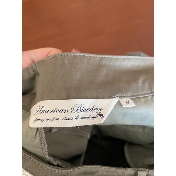 二手 American  bluedeer 寬版長褲 近全新 附鈕扣-細節圖3