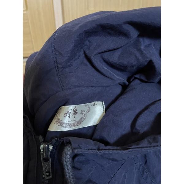 巧帛近全新二手童裝 秋冬防風保暖連帽外套-細節圖4