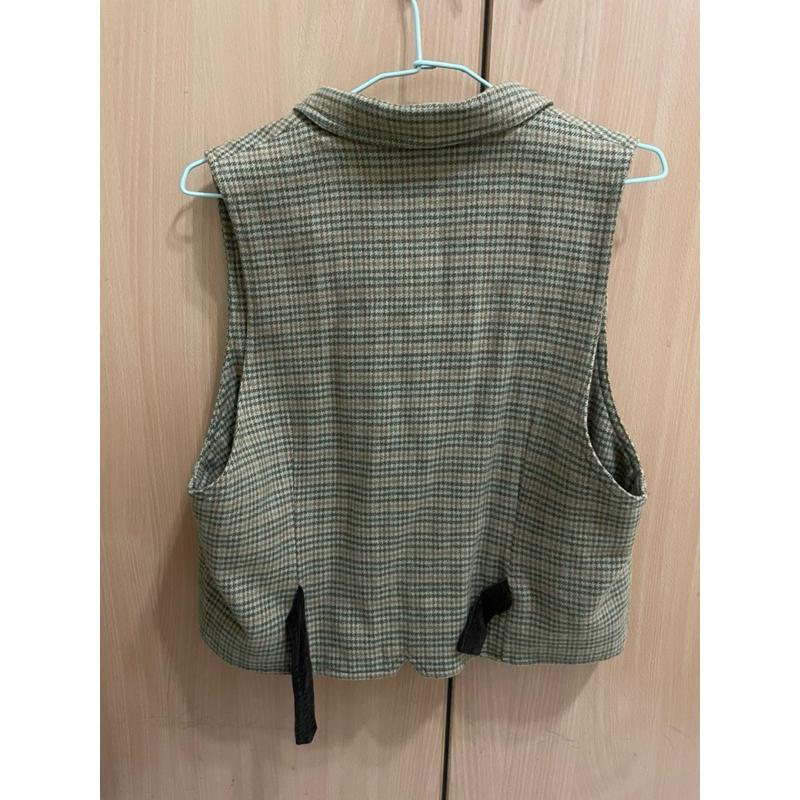 二手 B2 club格紋套裝-細節圖4