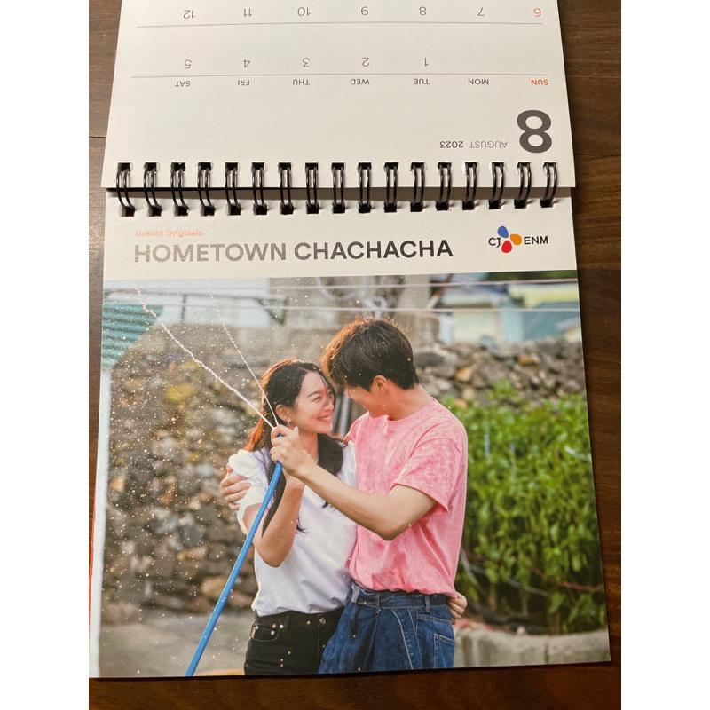 2023全新韓國CJ ENM月曆 李棟旭 換乘戀愛 王后傘下 柔美的細胞小將 海岸村恰恰恰-細節圖5