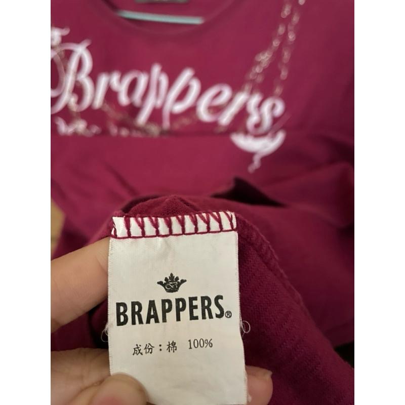 二手近全新 brappers短袖純棉圓領上衣-細節圖2