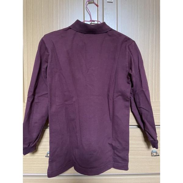 近全新二手童裝 法國品牌COUCHE TOT 長袖有領襯衫 polo衫 適合130公分-細節圖2