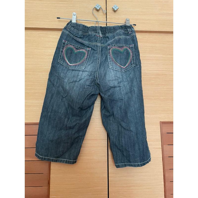 二手 montagut灰色 深色長褲 七分褲 腰帶可調 適合120公分 九成新-細節圖3