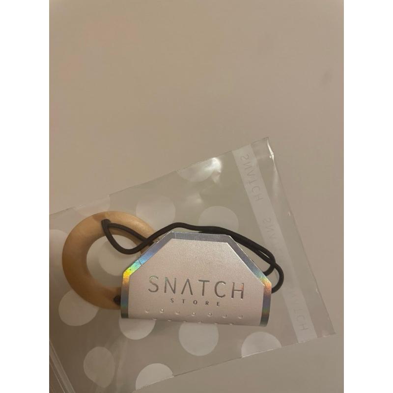 全新 snatch 圓形造型髮圈優雅 氣質-細節圖2