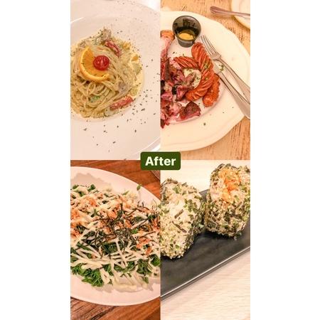 銅板價 Lightroom 手機版 暖光食物 網美 網紅 KOL色調 DNG 數據風格檔 ig版面必備 一鍵套用-細節圖3