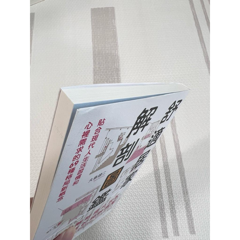 二手書籍 舒適居家解剖圖鑑 大島健二  建築 住宅 案例 平面 分析-細節圖2