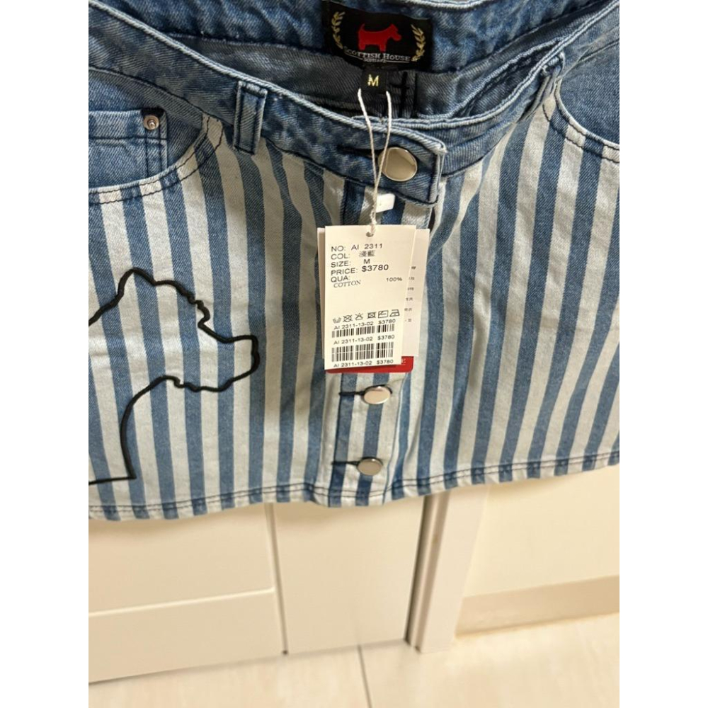 Scottish house 牛仔裙-細節圖3