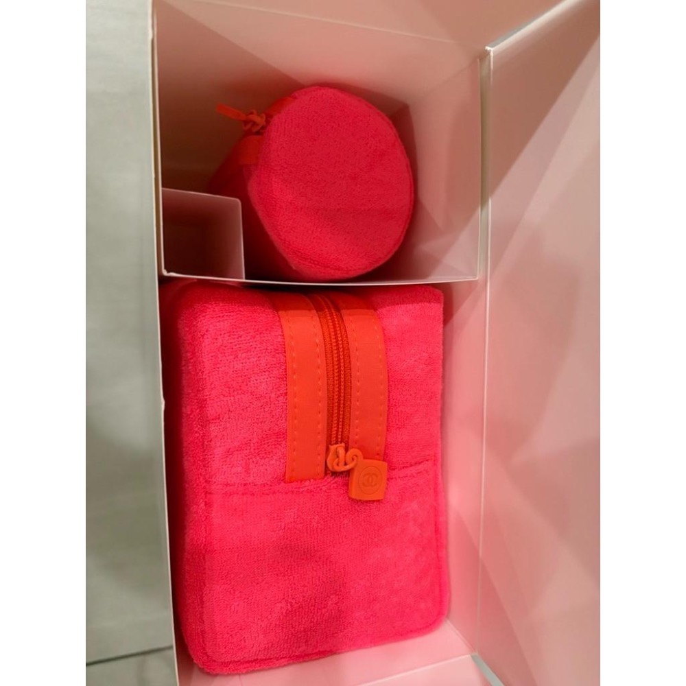 Chanel 香奈兒 限量限定2025炫彩收納袋組 典藏化妝包 聖誕禮物 交換禮物 生日禮物-細節圖5