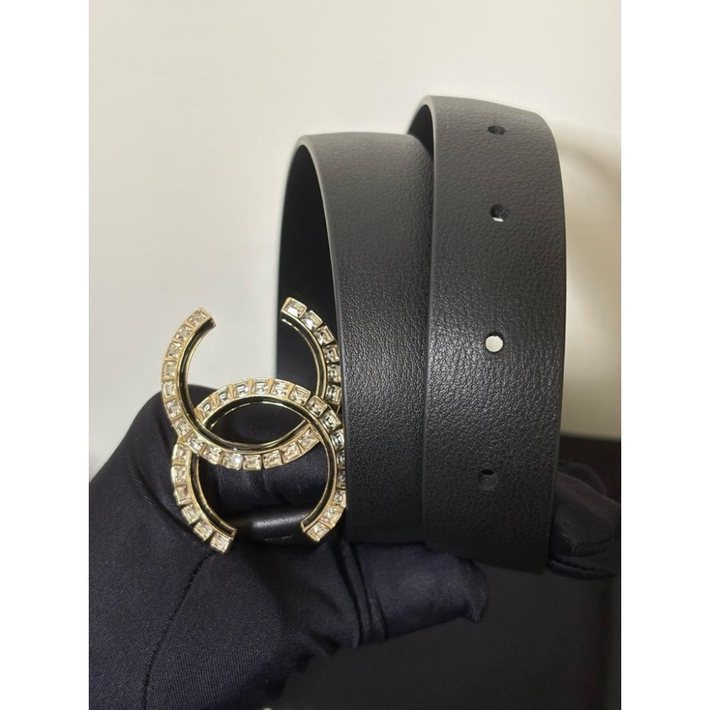 香奈兒 Chanel 皮帶 80公分 尺寸稀少 S-M可用-細節圖2