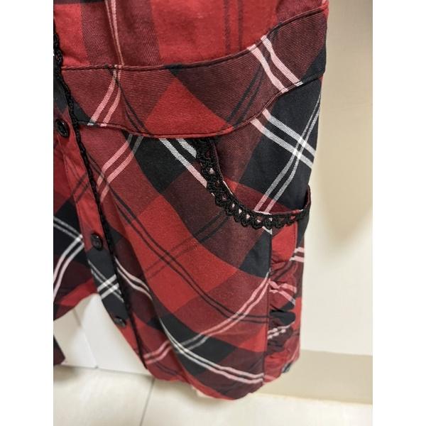 Scottish house 襯衫 外套 單穿 長版 全新-細節圖3