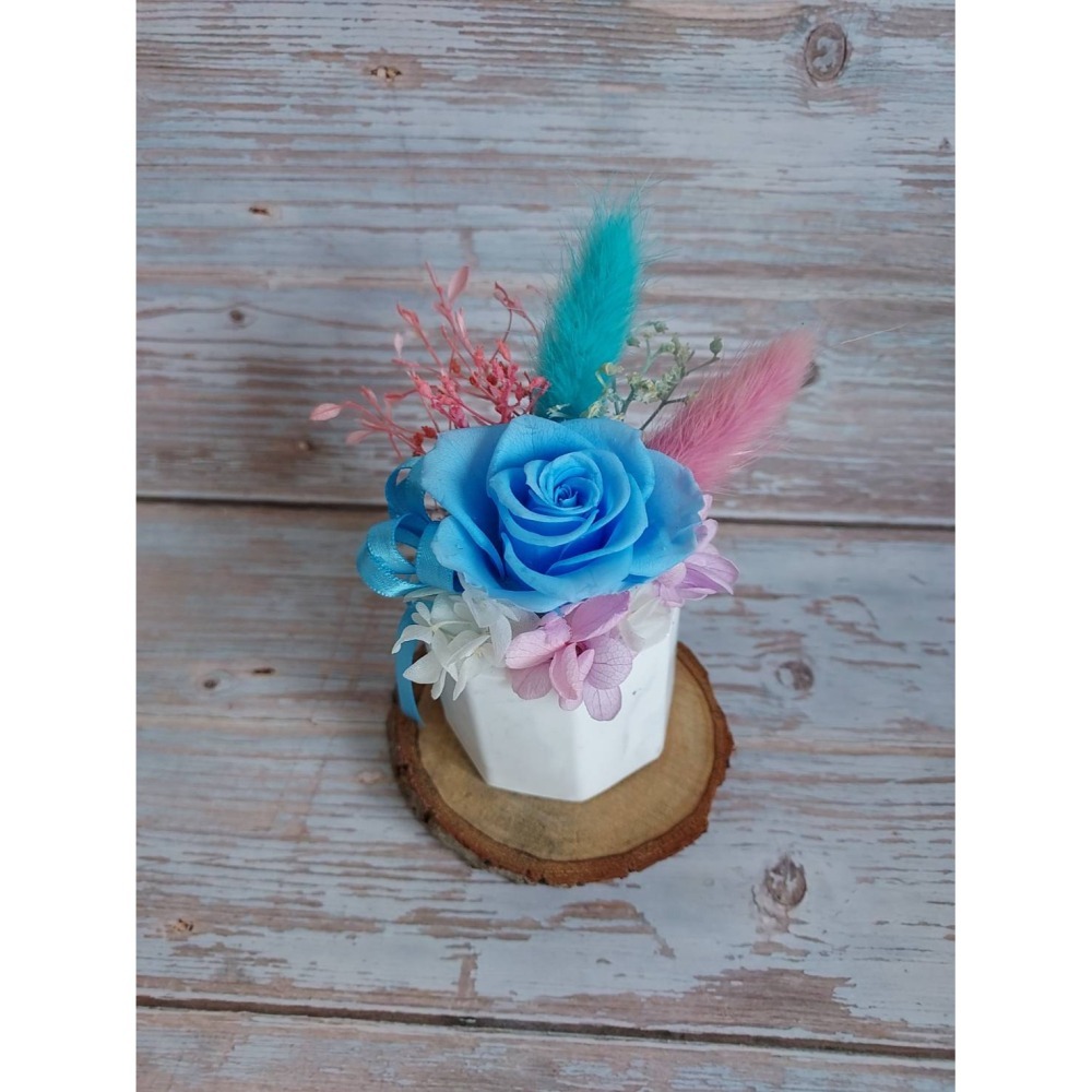 🌺花草遊戲🌺名片夾盆栽🌹擴香花 索拉花 永生花 小盆栽 繡球花 情人節盆花💏婚喪喜慶/喬遷/升官🌹開幕送禮盆栽-細節圖3