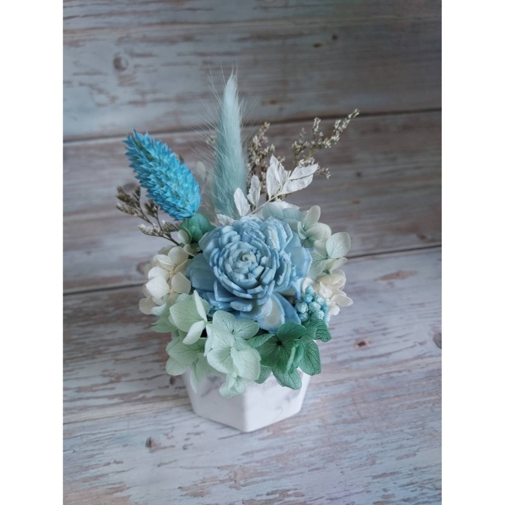 🌺花草遊戲🌺名片夾盆栽🌹擴香花 索拉花 永生花 小盆栽 繡球花 情人節盆花💏婚喪喜慶/喬遷/升官🌹開幕送禮盆栽-細節圖6