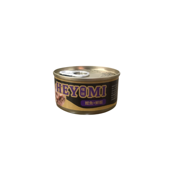 【HEYMI嘿咪貓罐-單罐80g】鰹魚＋鮮蝦/白身魚/嫩雞胸/柴魚片/吻仔魚/鮭魚-規格圖7