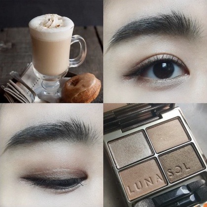 Beige Beige 現貨 LUNASOL 晶巧光燦眼盒 四色眼影-規格圖3