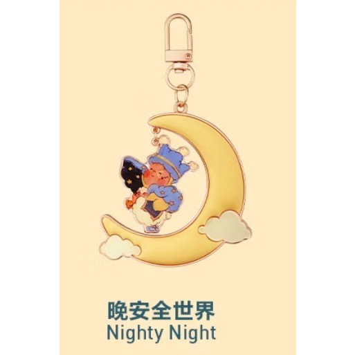 星星人單肩包及晚安來信吊飾-細節圖2