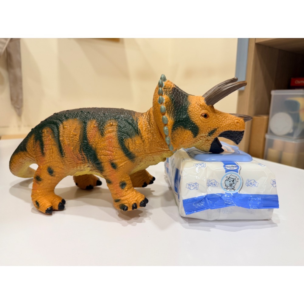 (二手/九成新）有聲恐龍公仔(一組兩隻）-細節圖2