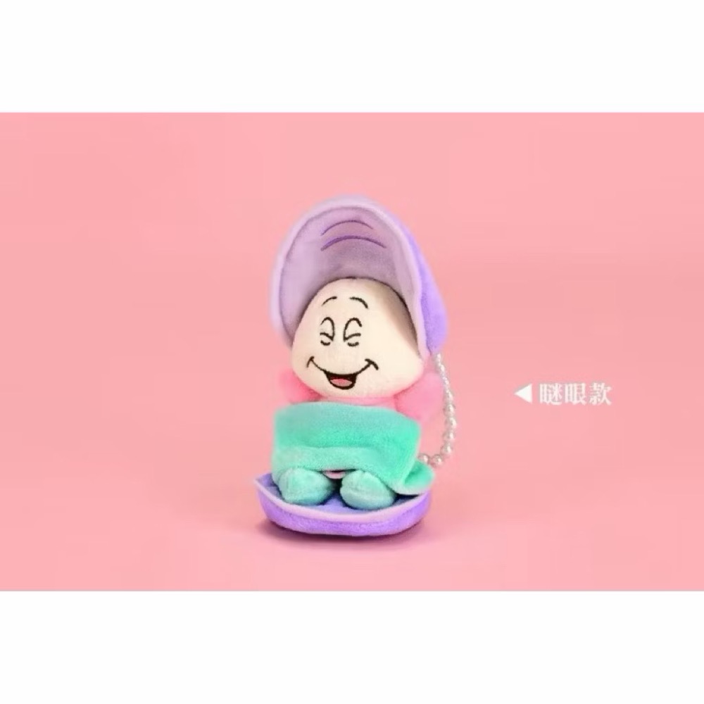 正版授權 Disney 迪士尼 珍珠鍊 牡蠣寶寶吊飾 6吋 牡蠣寶寶 愛麗絲夢遊仙境-規格圖1