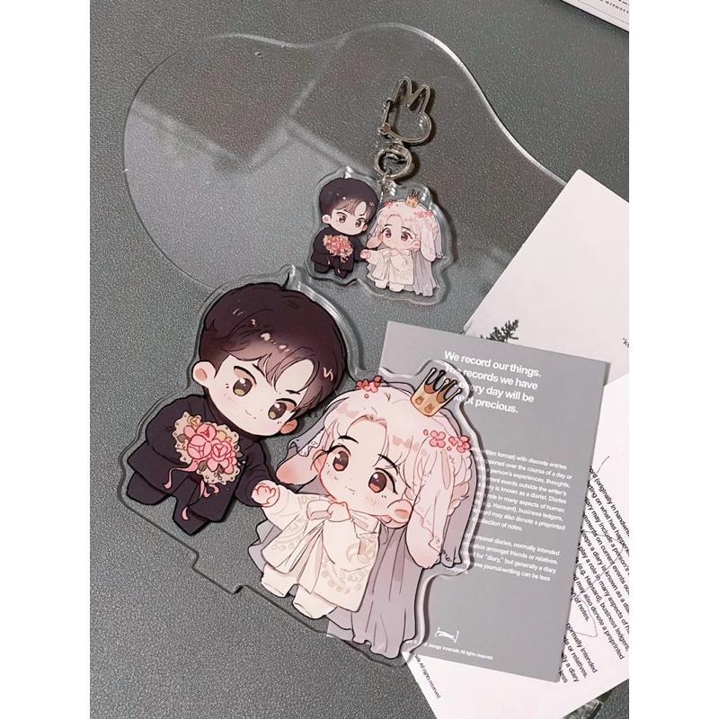 博君一肖周邊-520Wedding立牌&鑰匙扣/全新-細節圖2