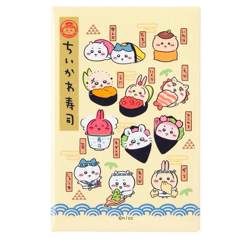 吉伊卡哇-壽司系列周邊/小心被吃那孩子立牌/壽司們磁鐵/鮭魚三貫立牌/吉伊/小八/烏薩奇/兔兔/師傅/ちいかわ-細節圖2