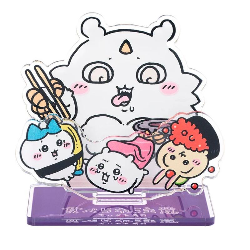 吉伊卡哇-壽司系列周邊/小心被吃那孩子立牌/壽司們磁鐵/鮭魚三貫立牌/吉伊/小八/烏薩奇/兔兔/師傅/ちいかわ-細節圖3