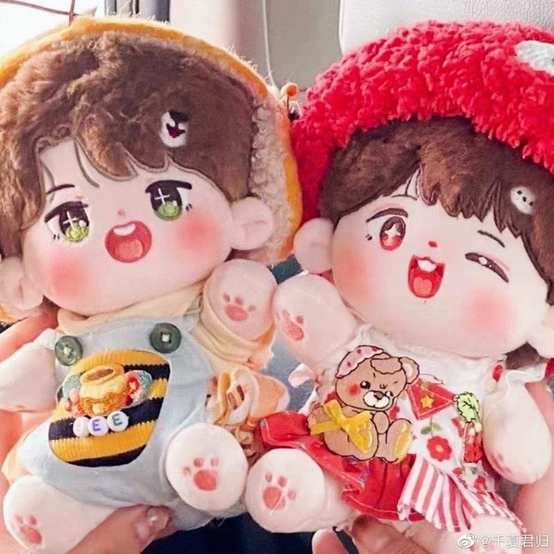 呆桃豬包20cm棉花娃-wink桃x樂樂包/肖戰/王一博/博君一肖/BJYX-細節圖3