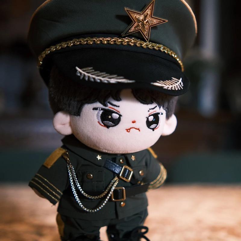 20cm棉花娃娃衣-往事/軍裝/旗袍/全新/娃衣-細節圖2