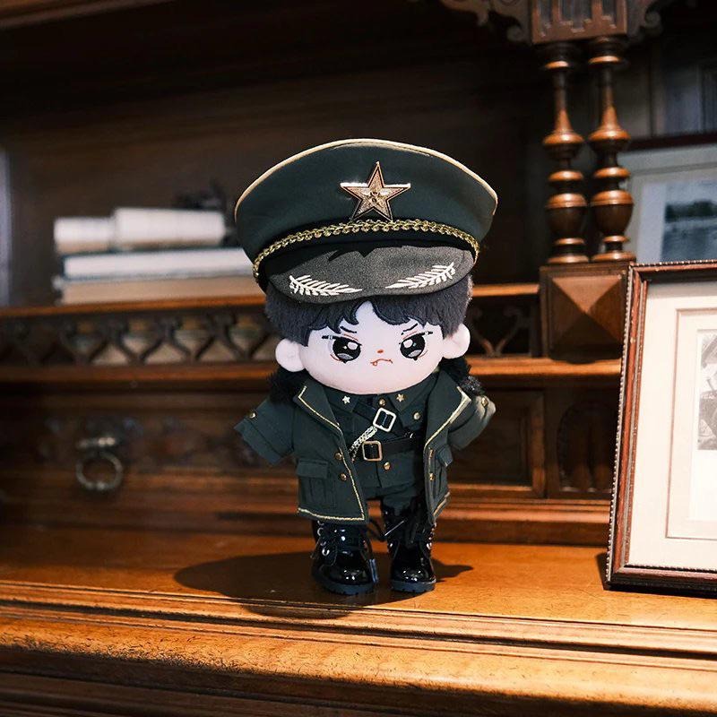 20cm棉花娃娃衣-往事/軍裝/旗袍/全新/娃衣-細節圖4