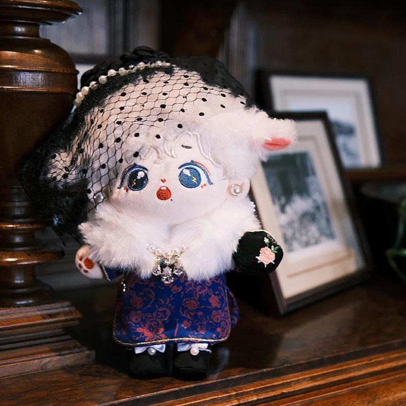 20cm棉花娃娃衣-往事/軍裝/旗袍/全新/娃衣-細節圖5