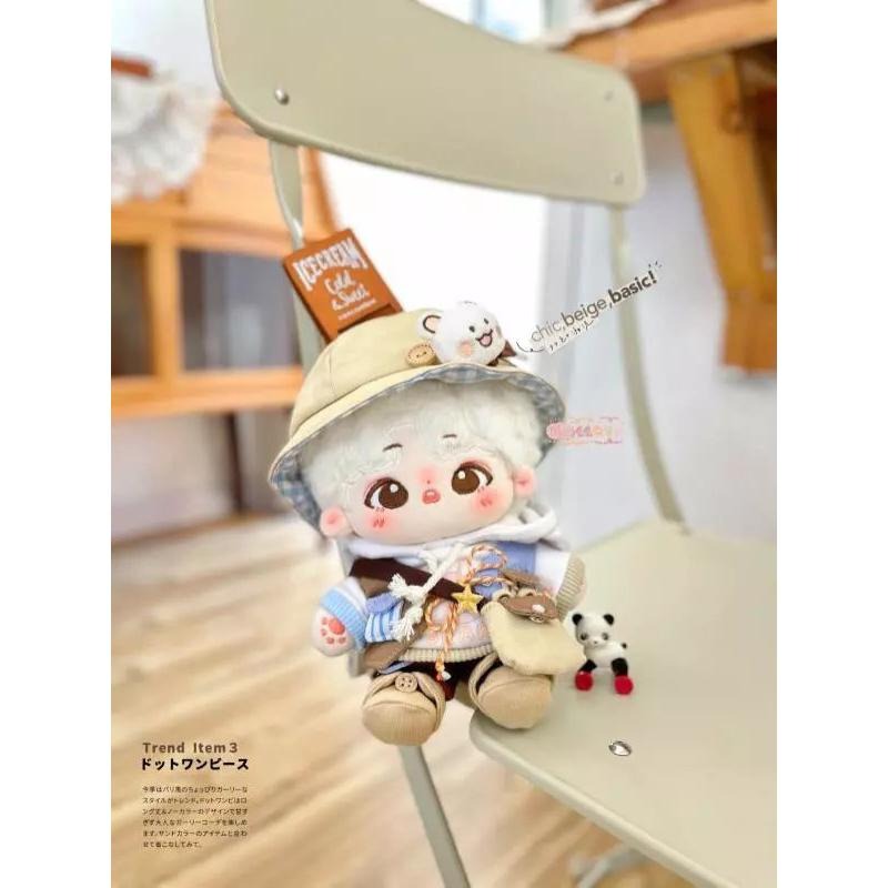 20cm棉花娃娃衣-萌熊漫遊記/全新/娃衣-細節圖2