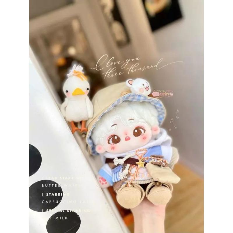 20cm棉花娃娃衣-萌熊漫遊記/全新/娃衣-細節圖3