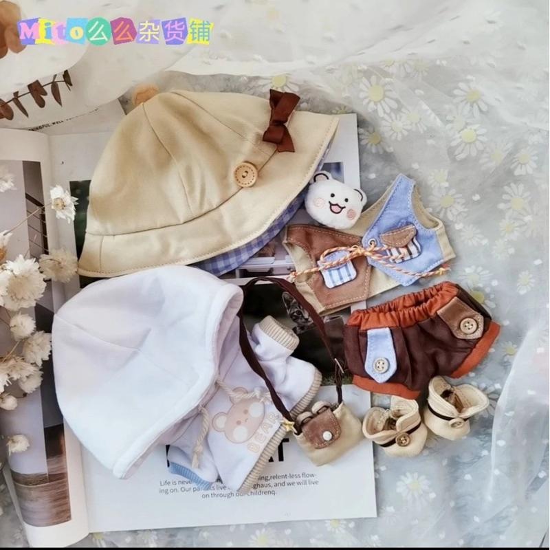 20cm棉花娃娃衣-萌熊漫遊記/全新/娃衣-細節圖4